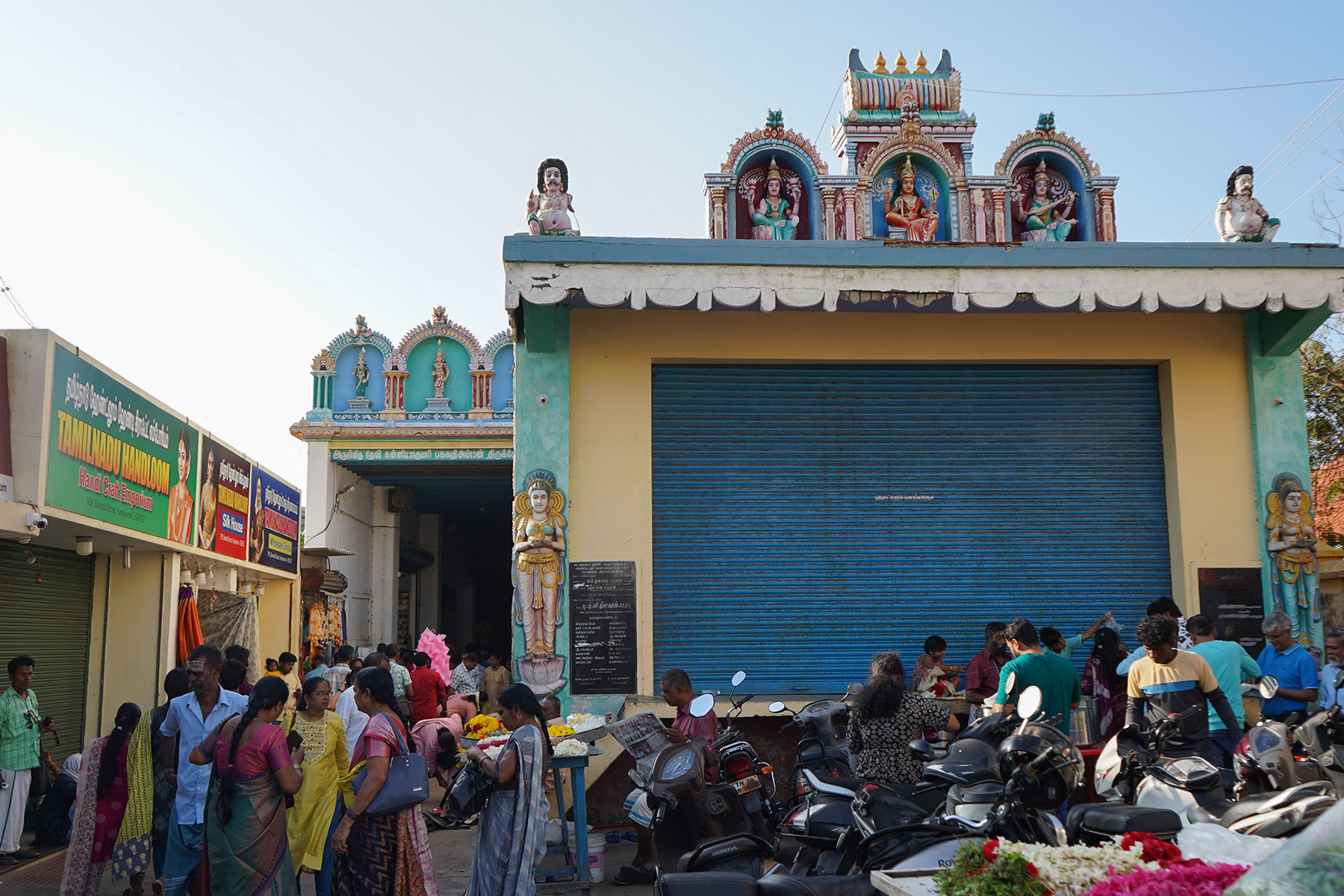 kanyakumari-temple-front-view-tamilnadu-India-firstman