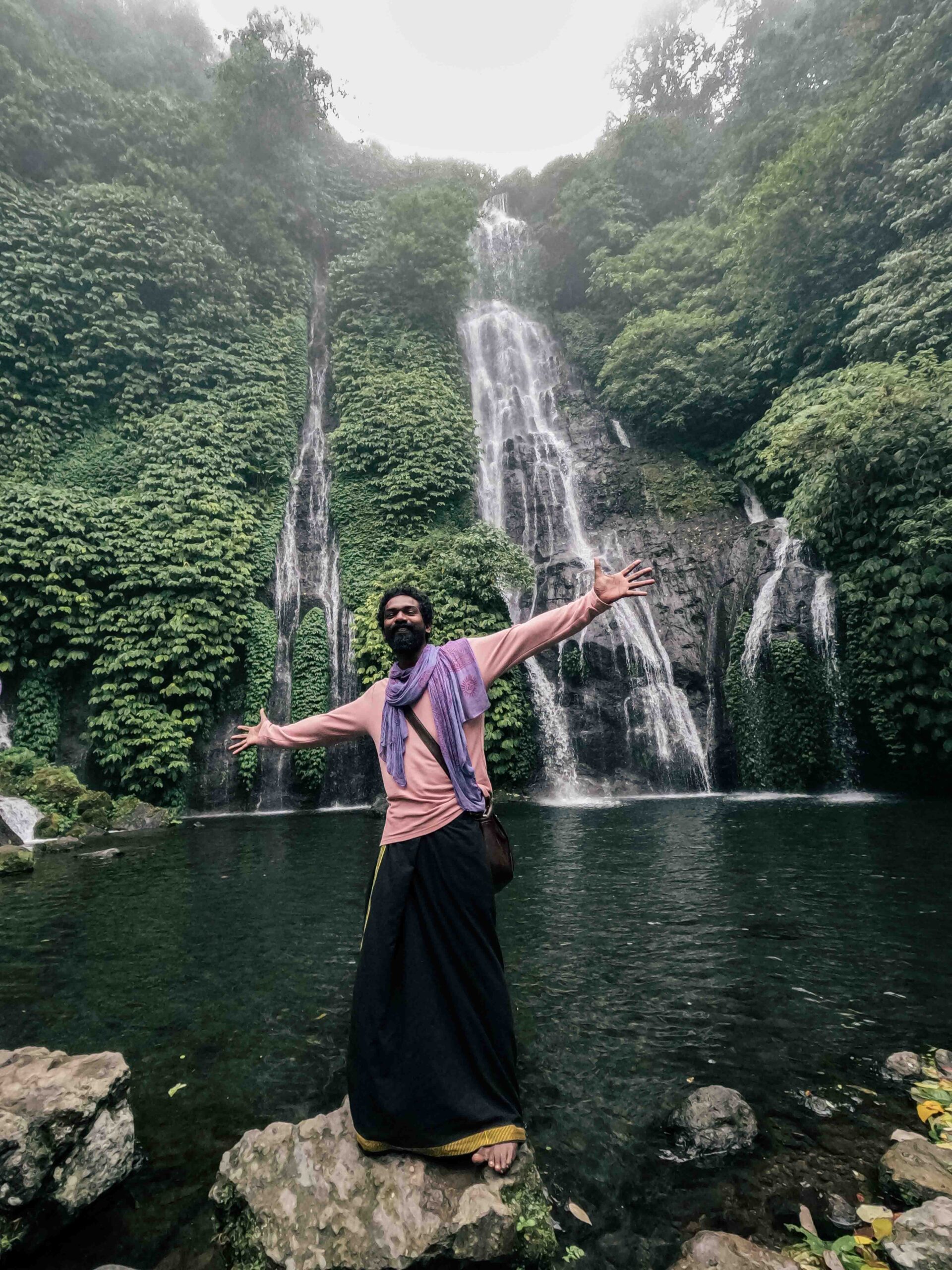 Nung Nung Waterfall, Ubud, bali, Indonesia, firstman.earth