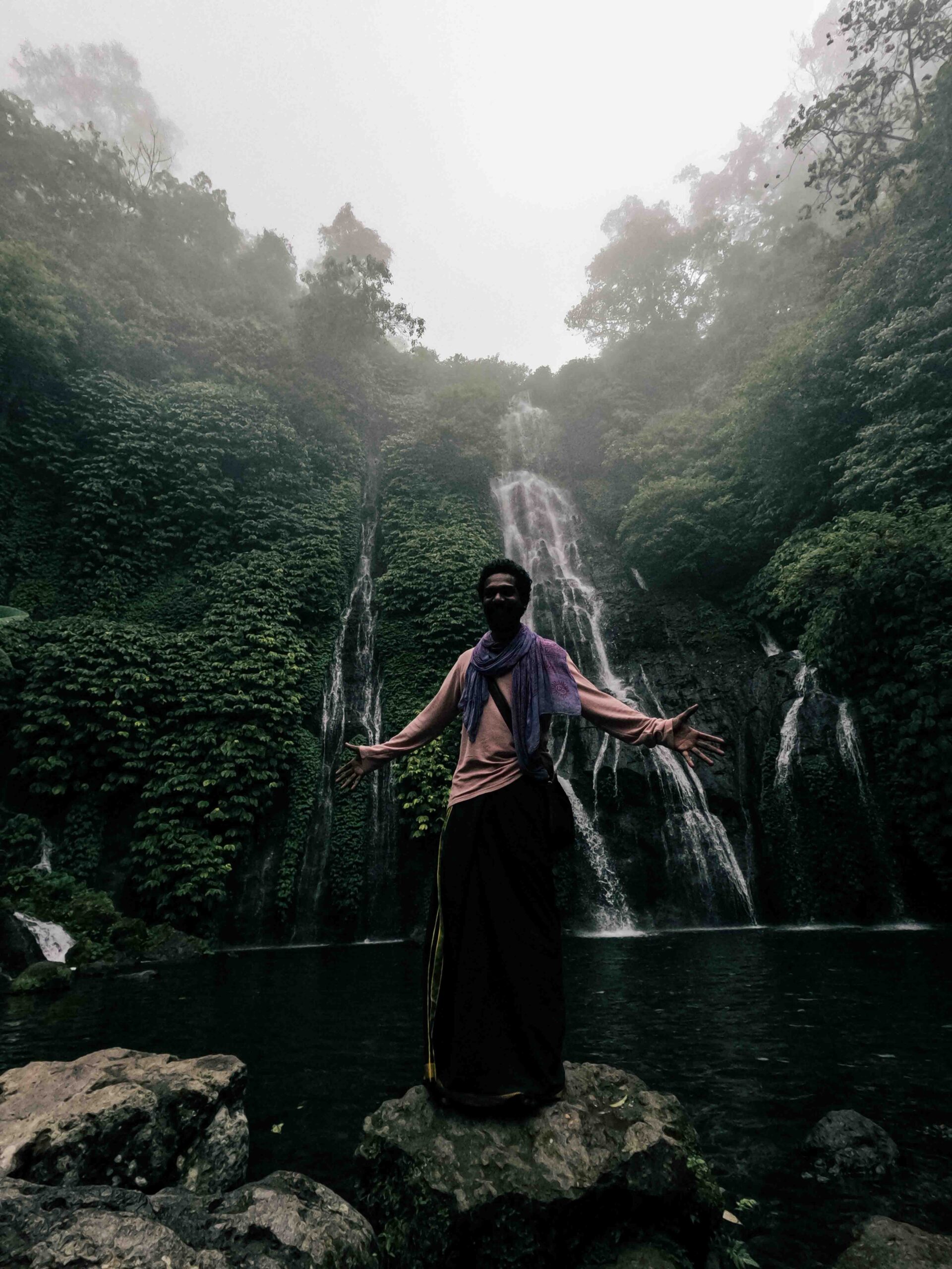 Nung Nung Waterfall, Ubud, bali, Indonesia, firstman.earth