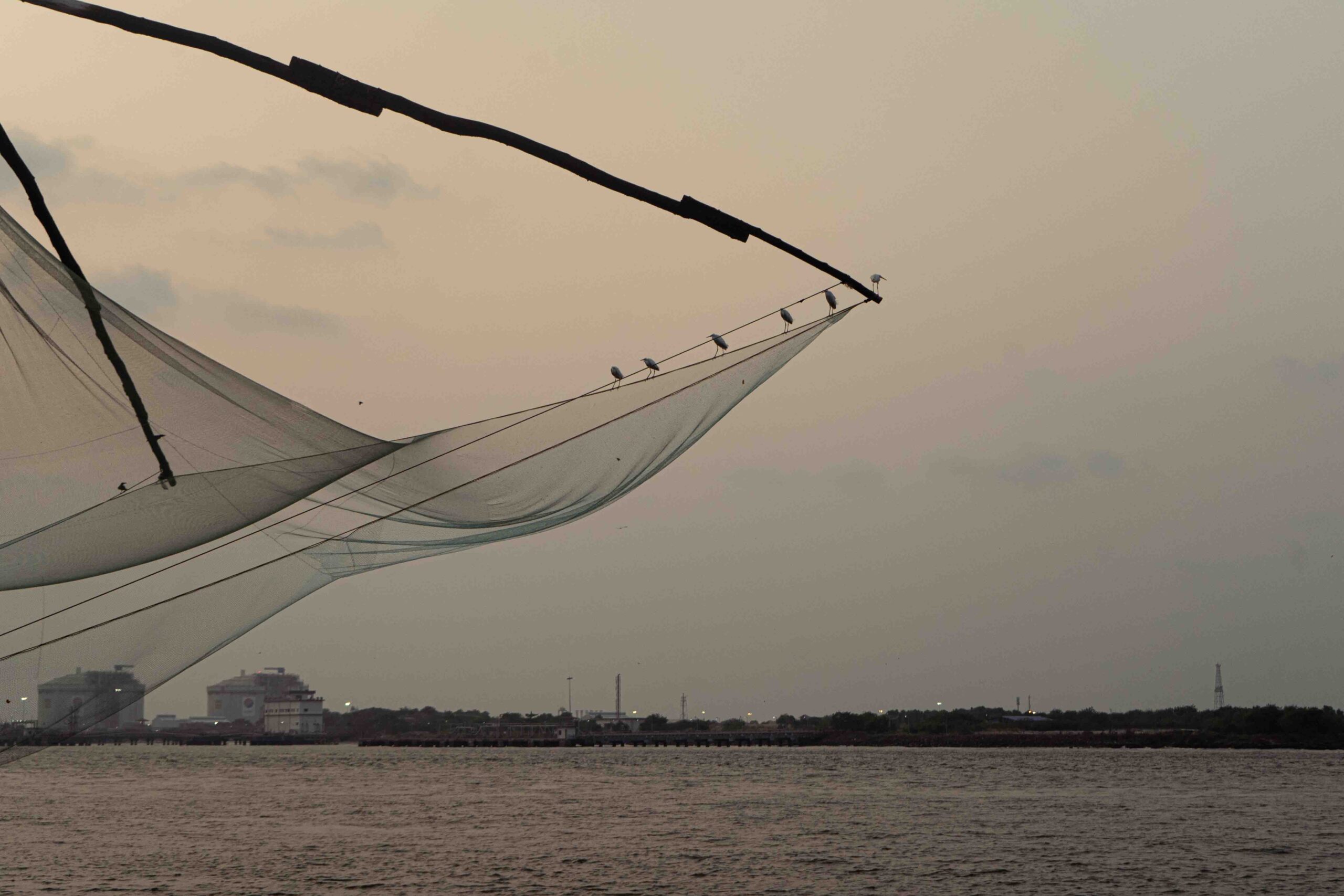 fishing net, fort kochi, kochi,kerala, India, firstman.earth