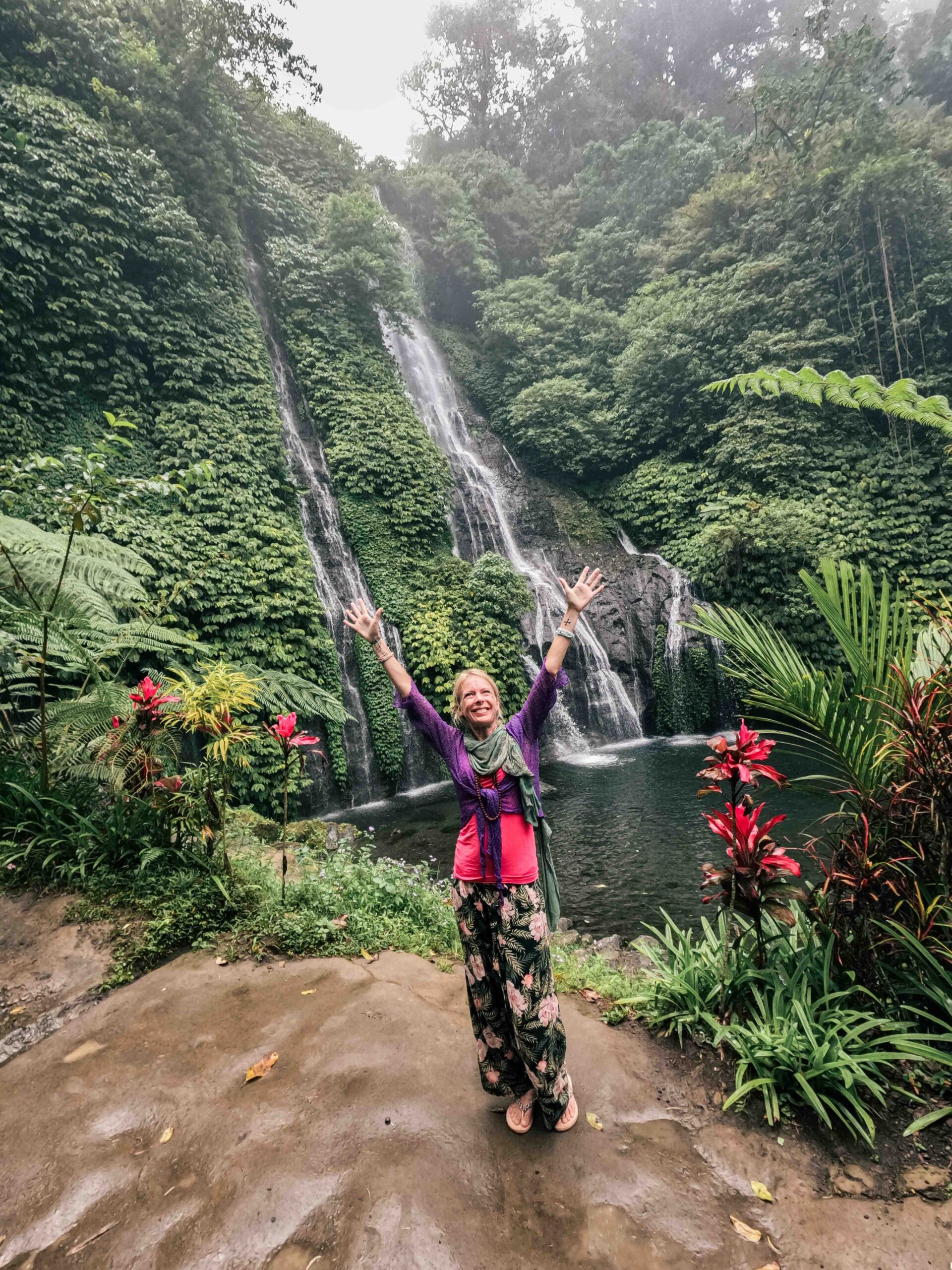 Nung Nung Waterfall, Ubud, bali, Indonesia, firstman.earth